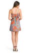 Vintage Printed Ruffle Dress by Tibi