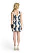 Zig Zag Appliqué Dress by Tracy Reese