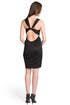 Open Back Noir Dress by Yigal Azrouël