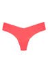 Seamless Pink Low-Rise Thong by Commando