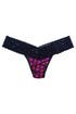 Seamless Hearts Print Low Rise Thong by Hanky Panky
