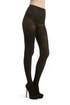 Black Opaque Tights with Control Top by Hue