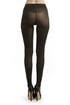 Black Opaque Tights with Control Top by Hue