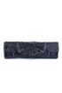 Black Coffee Clutch by Carlos Falchi