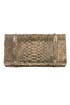 Bronze Bombshell Clutch by Carlos Falchi
