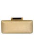 Gold Boombox Clutch by Diane von Furstenberg Handbags