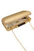 Gold Boombox Clutch by Diane von Furstenberg Handbags