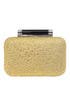 Gold Gatsby Glimmer Clutch by Diane von Furstenberg Handbags