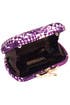 Thai Purple Snake Clutch by Diane von Furstenberg Handbags