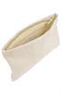 Nude Zip Me Up Clutch by Felix Rey