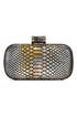 Bronze Snake Clutch by Halston Heritage Handbags