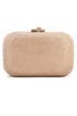 Gold Fortune Cookie Clutch by Judith Leiber