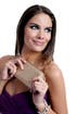 Gold Fortune Cookie Clutch by Judith Leiber