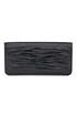 Black Crinkle Clutch by Nicole Miller Accessories