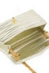 Vintage Chanel Gold Wave Mademoiselle Bag by WGACA Vintage
