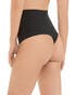 Black High-Waist Control Thong by Commando