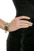 Jeweled Art Nouveau Bangle by Alexis Bittar