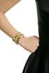 Pave Criss Cross Bracelet by Alexis Bittar
