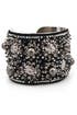 Beaded Rocker Jewel Cuff by AV Max