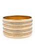 Gold Bangle Stack by AV Max