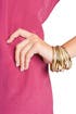 Gold Bangle Stack by AV Max