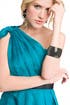 Hematite Dome Bangle by AV Max