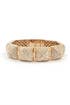 Gold Pave Pyramid Stud Bracelet by CC Skye