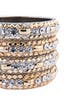 Arabian Nights Bangle Set by Chamak by Priya Kakkar