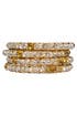 Gold Abu Bangle Set by Chamak by Priya Kakkar