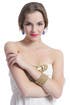 Gold Glitz Bangle Set by Chamak by Priya Kakkar