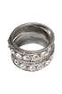 Smoky Mirror Bangle set by Chamak by Priya Kakkar