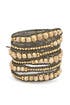 Graduated Metal Stone Bracelet by Chan Luu
