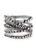Silver Gwen Wrap Bracelet by Chan Luu