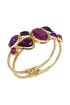 Berry Stone Bangle by Cinder & Charm