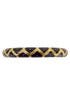 Black Zig-Zag Bangle by Cinder & Charm