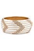 Pave Arrow Bangle by Ciner