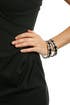 Silver Sunburst Bangle Set by House of Harlow 1960