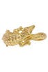 Gold Gator Bangle by Kenneth Jay Lane