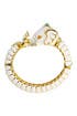 Ivory Genesha Bangle by Kenneth Jay Lane