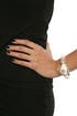 Ivory Genesha Bangle by Kenneth Jay Lane