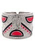 Picasso Crystal Cuff by Kenneth Jay Lane