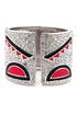 Picasso Crystal Cuff by Kenneth Jay Lane