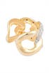 Polished Gold Links Cuff