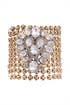 Crystal Brooch Bracelet by Lulu Frost