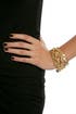 Gold Chain Effect Bracelet by RJ Graziano