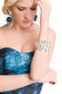 Insanely Chic Crystal Cuff by Rodrigo Otazu