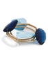 Ocean Tone Bangle Set by Susan Hanover