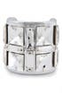 Mirror Grid Cuff by Ted Rossi