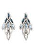 Aqua Ombre Bacall Earrings by Elizabeth Cole
