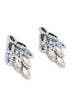 Aqua Ombre Bacall Earrings by Elizabeth Cole